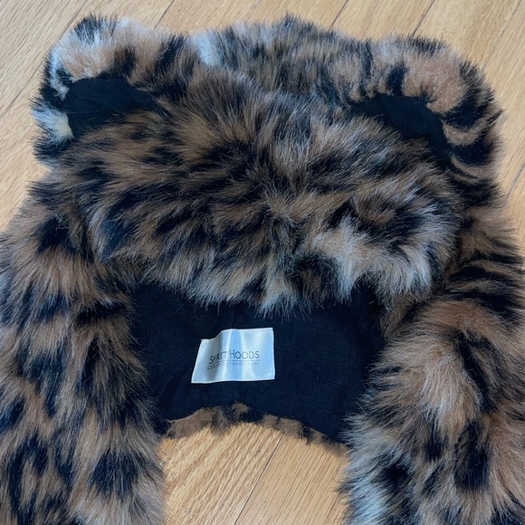 Spirithoods - Leopard Faux Fur Hood - One Size - Picture 5 of 8
